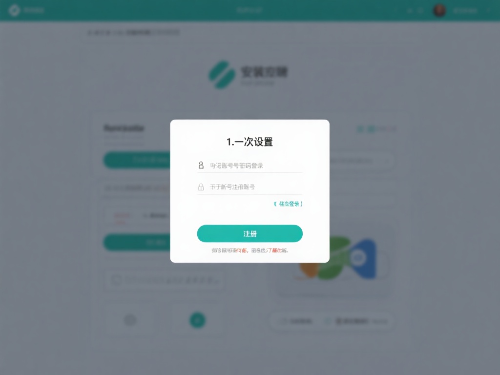 1.&nbsp;初次设置
安装完成后，打开应用程序。输入有