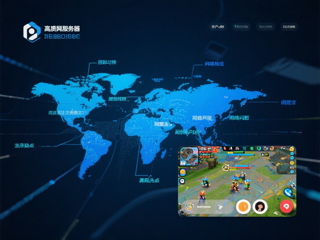 通过高质量的服务器连接，用户可以自由切换所需的区域